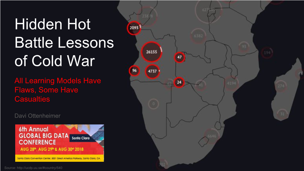 Hidden Hot Battle Lessons of Cold War All Learning Models Have Flaws, Some Have Casualties