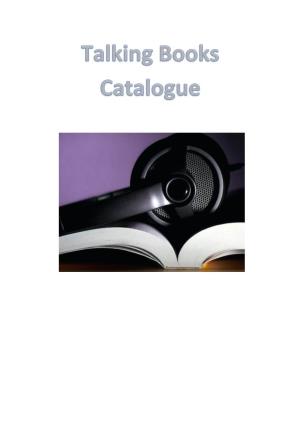 Talking Books Catalogue