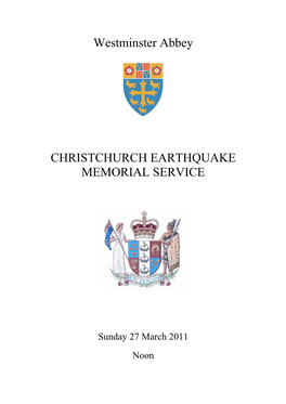 The Christchurch Earthquake Appeal