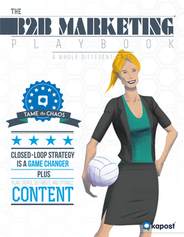 B2b Marketing Playbook X2 Index