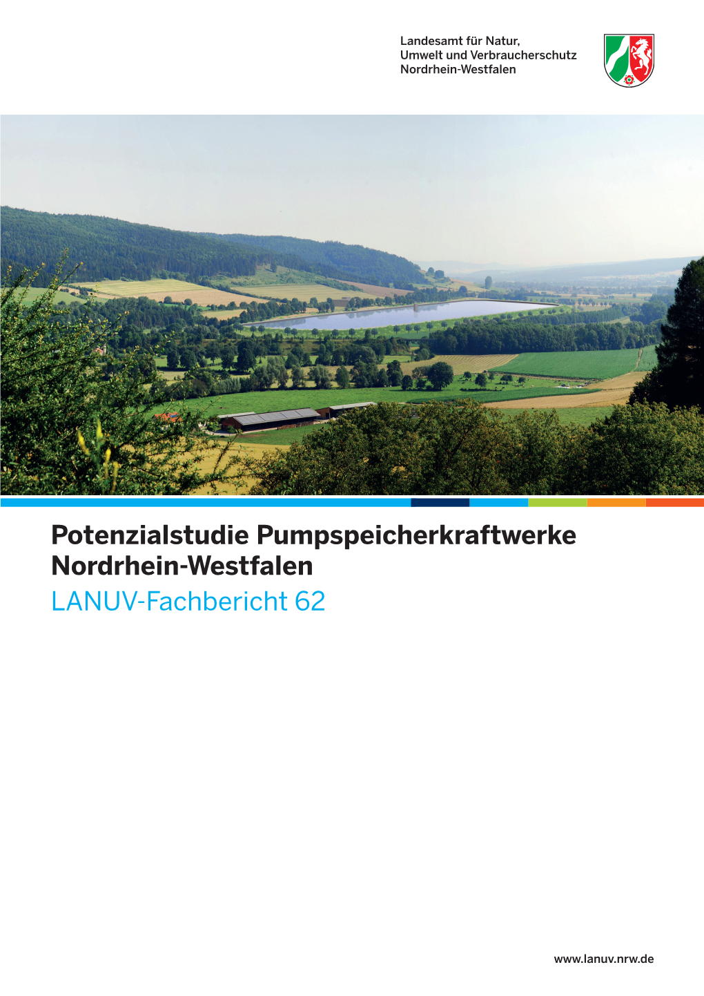 Fachbericht 62: Potenzialstudie Pumpspeicherkraftwerke Nordrhein