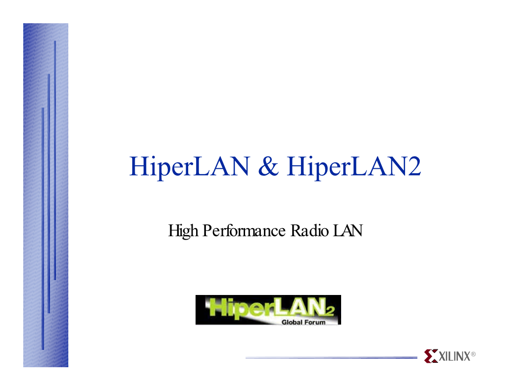 Hiperlan & Hiperlan2