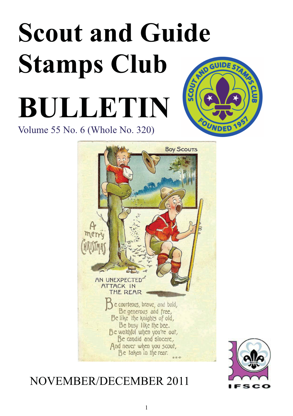 Scout and Guide Stamps Club BULLETIN #320