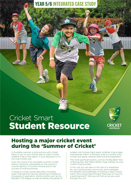 Cricket Smart Student Resource