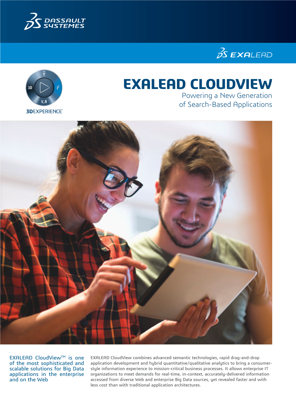 EXALEAD CLOUDVIEW Powering a New Generation of Search-Based Applications