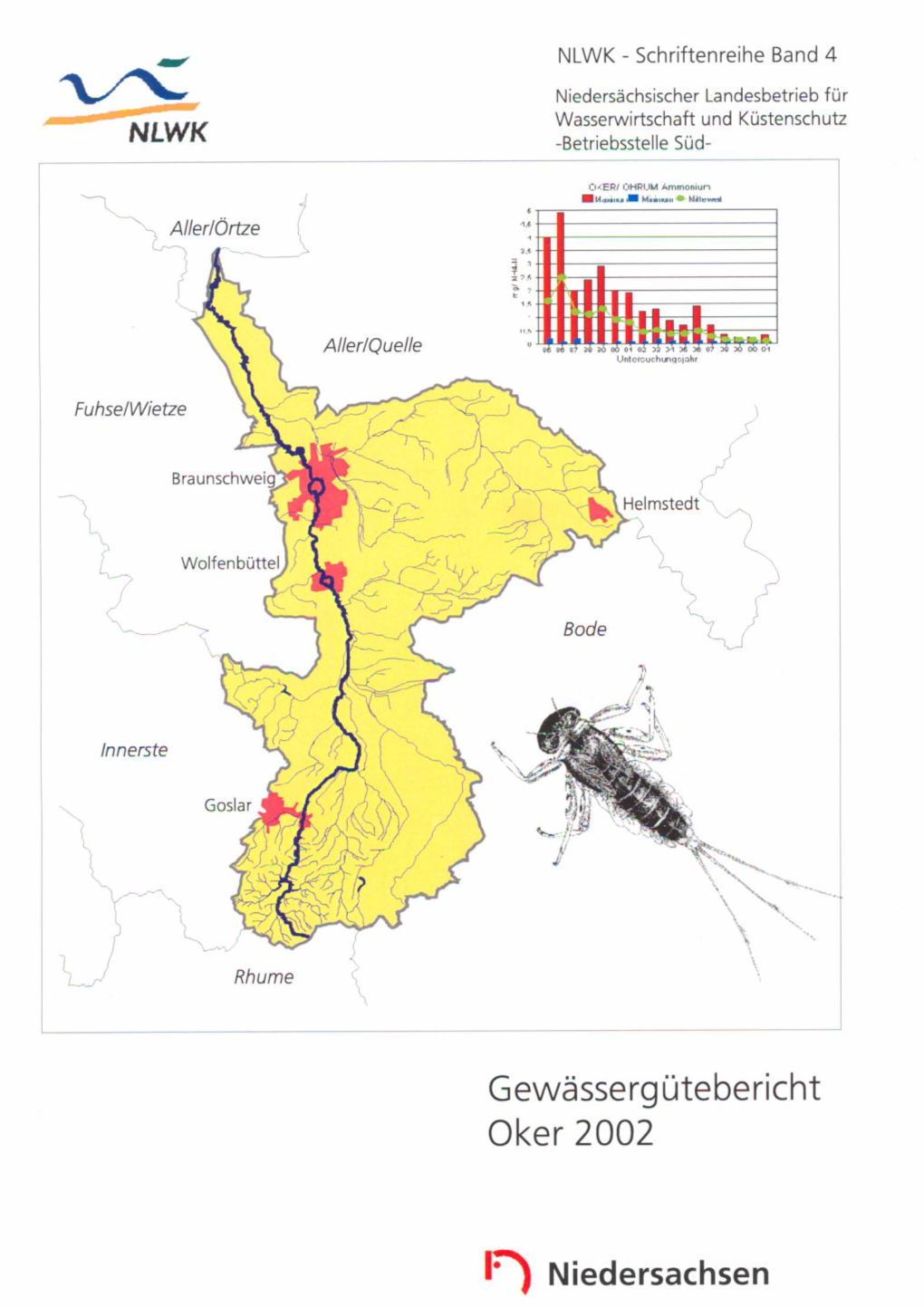 Gewässergütebericht Oker 2002 ______DAS UNTERSUCHUNGSGEBIET Spült, Und Kiesbänke Werden Häufig Umge- Dieser Bericht Behandelt Das Einzugsgebiet Lagert