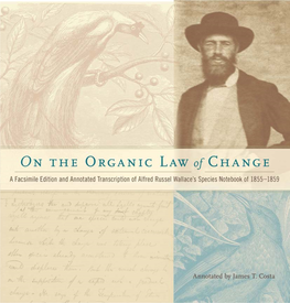 On the Organic Law of Change : a Facsimile Edition and Annotated
