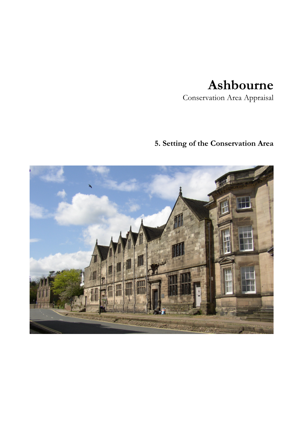 Ashbourne Conservation Area Appraisal