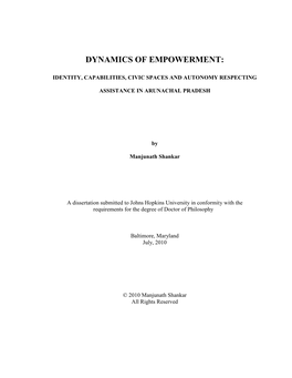 Dynamics of Empowerment