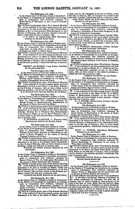 The London Gazette, Issue 24924, Page