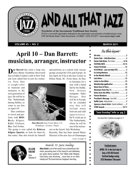 Dan Barrett: Musician, Arranger, Instructor