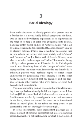 Racial Ideology