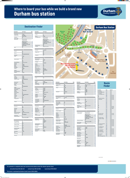 Where to Board Your Bus While We Build a Brand New Durham Bus Station