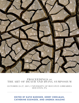 Proceedings of the Art of Death and Dying Symposium