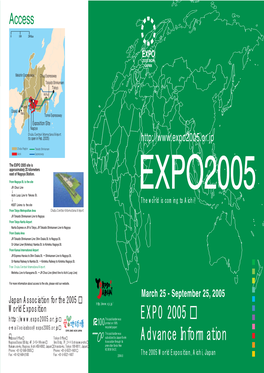 EXPO 2005 Advance Information