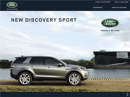 New Discovery Sport Find a Dealership Build Your Own