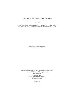 Augustine and the Trinity Vision in the Vita Sancti
