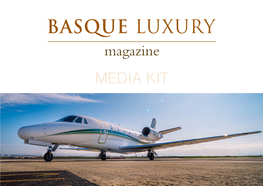 Media Kit Basque Luxury Magazine Media Kit