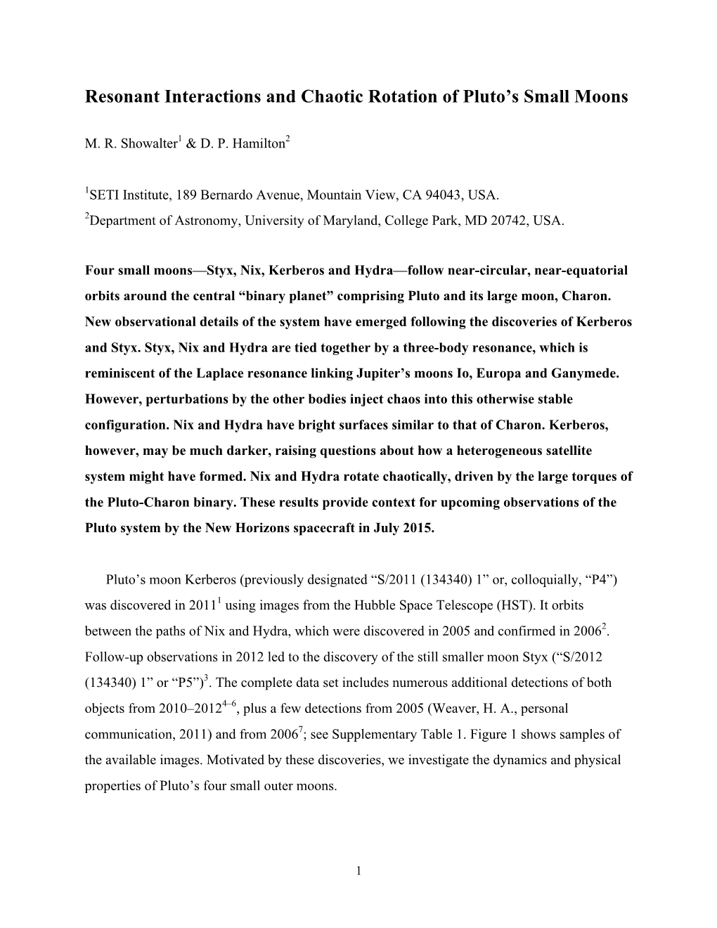 Resonant Interactions and Chaotic Rotation of Pluto's Small Moons