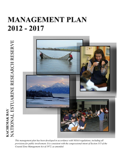 Kachemak Bay Research Reserve 2012-2017 Management Plan