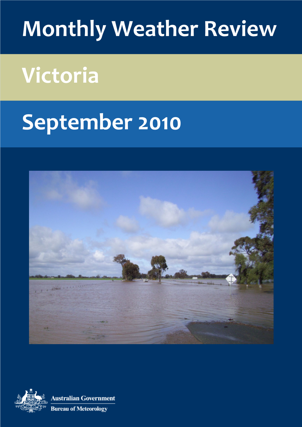 Monthly Weather Review Victoria September 2010