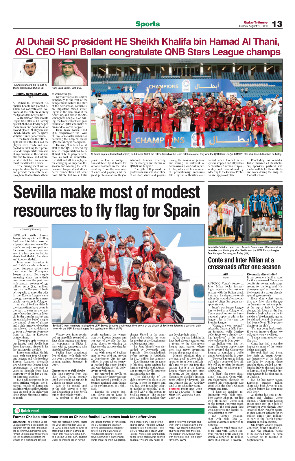 Sevilla Make Most of Modest Resources to Fly Flag for Spain