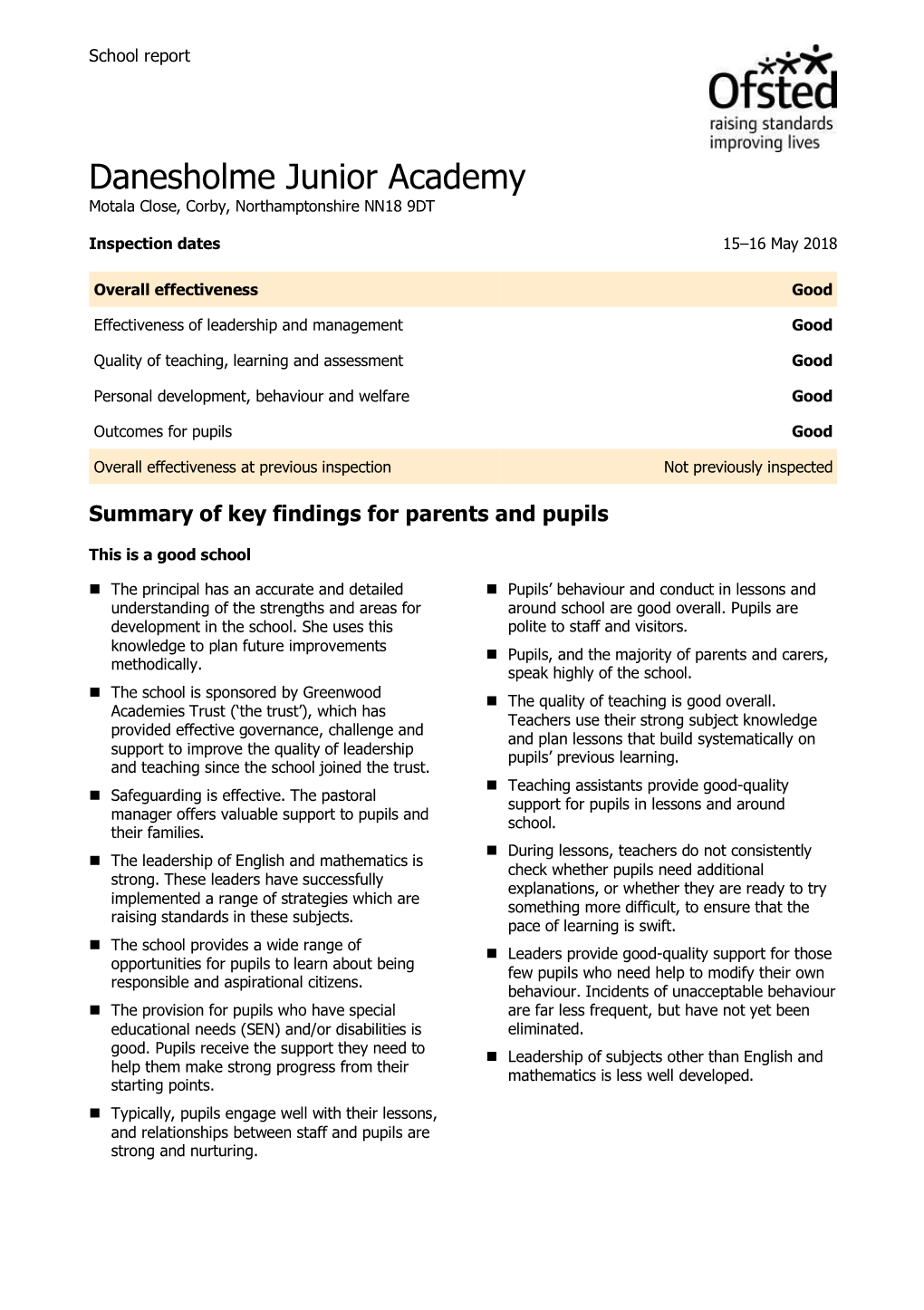 Danesholme Junior Academy 10048108 Final Pdf Pdf Download