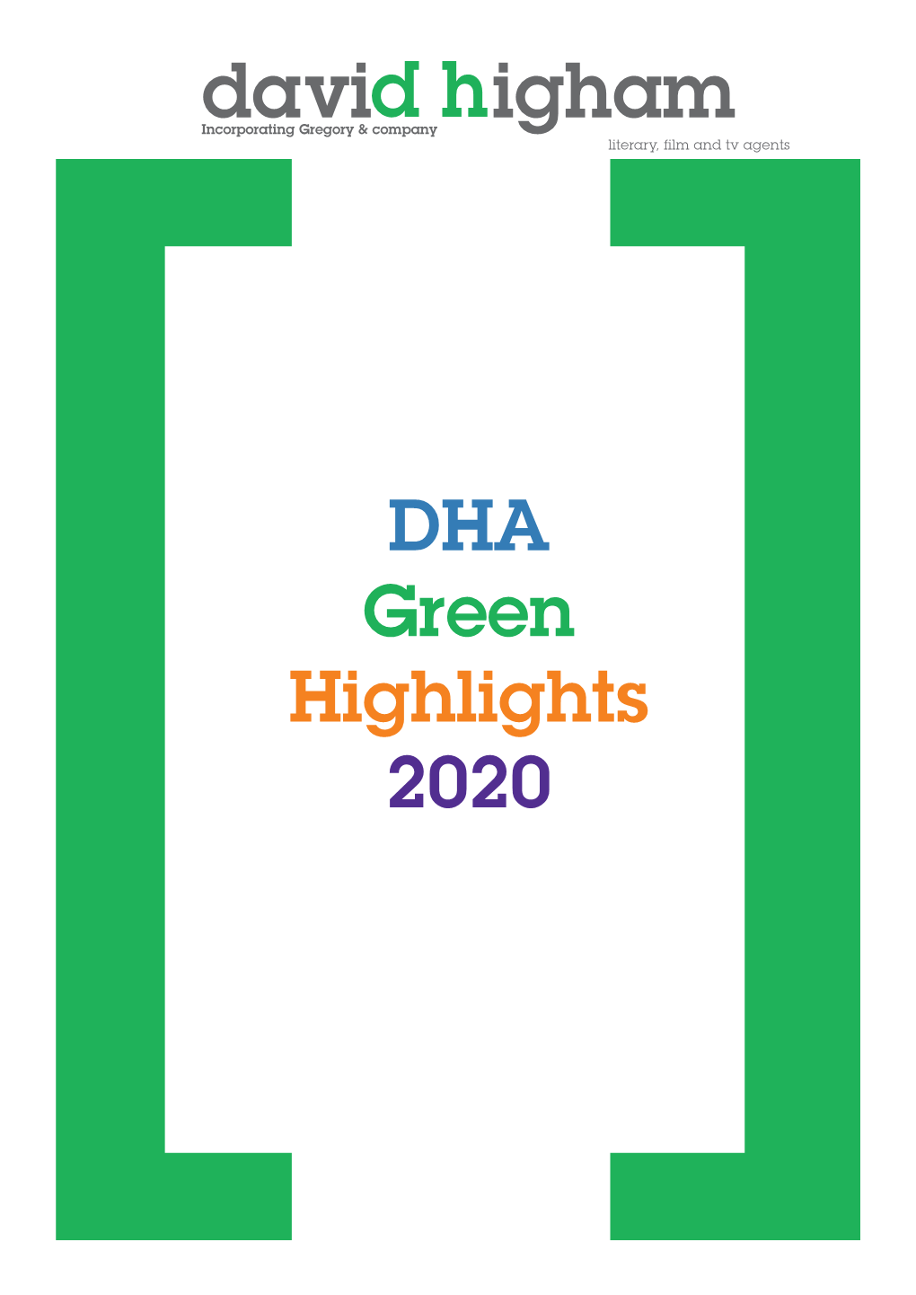 DHA Green Highlights 2020 Ecological and Climate-Minded Projects