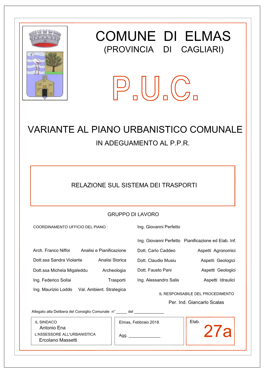 27A Relazione Sul Sistema Dei Trasporti