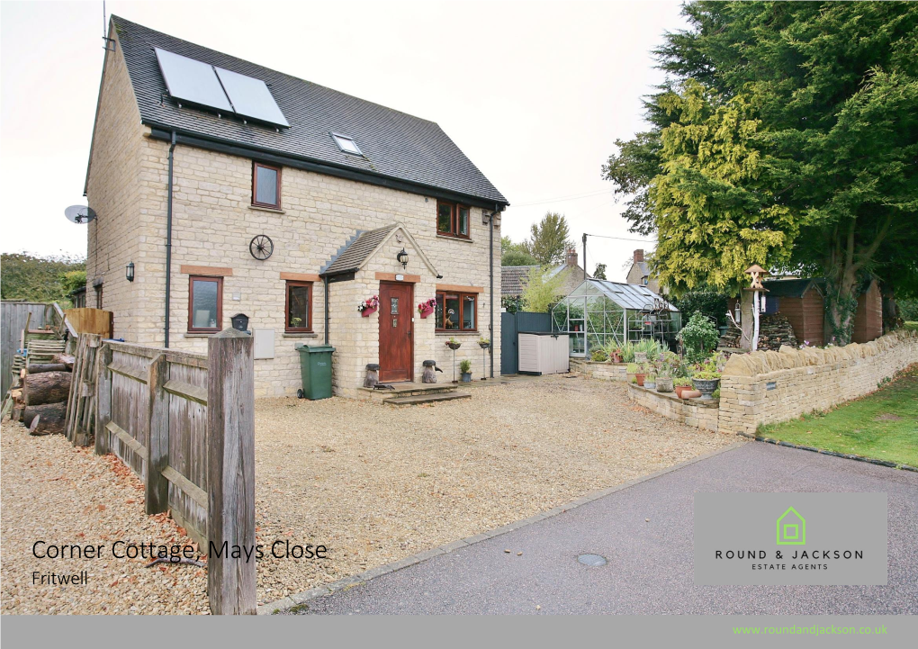 Corner Cottage, Mays Close Fritwell