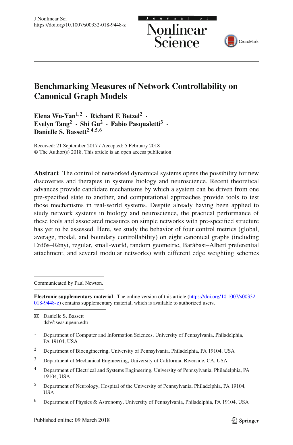 Benchmarking Measures of Network Controllability on Canonical Graph Models