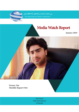 Media Watch Report January 2019