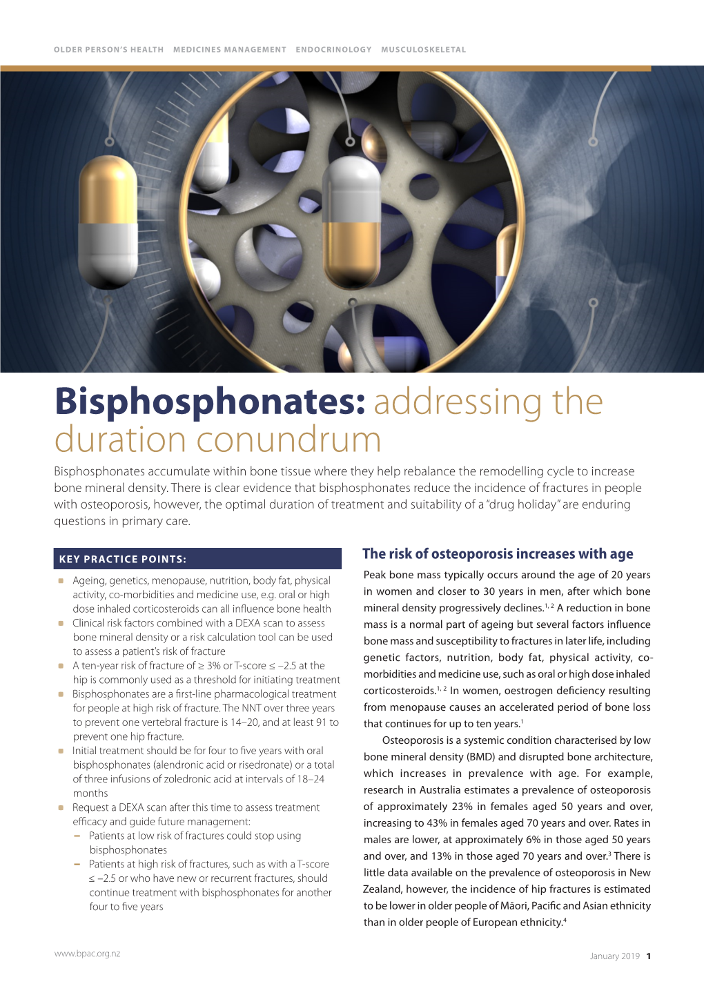 Bisphosphonates: Addressing the Duration Conundrum