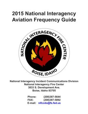 2015 Aviation Frequency Guide