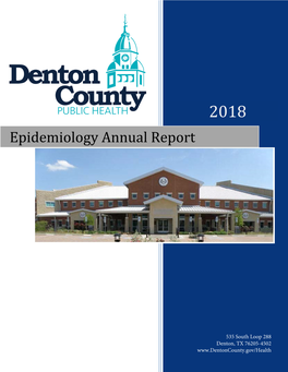 Epidemiology Annual Report