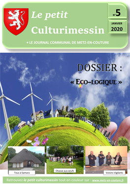Culturimessin 2020 • LE JOURNAL COMMUNAL DE METZ-EN-COUTURE