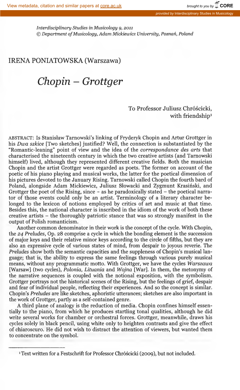 Chopin - Grottger