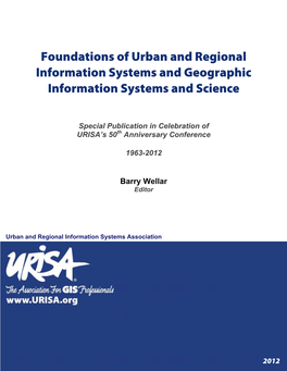 Foundations of Urban and Regional Information Systems and Geographic Information Systems and Science