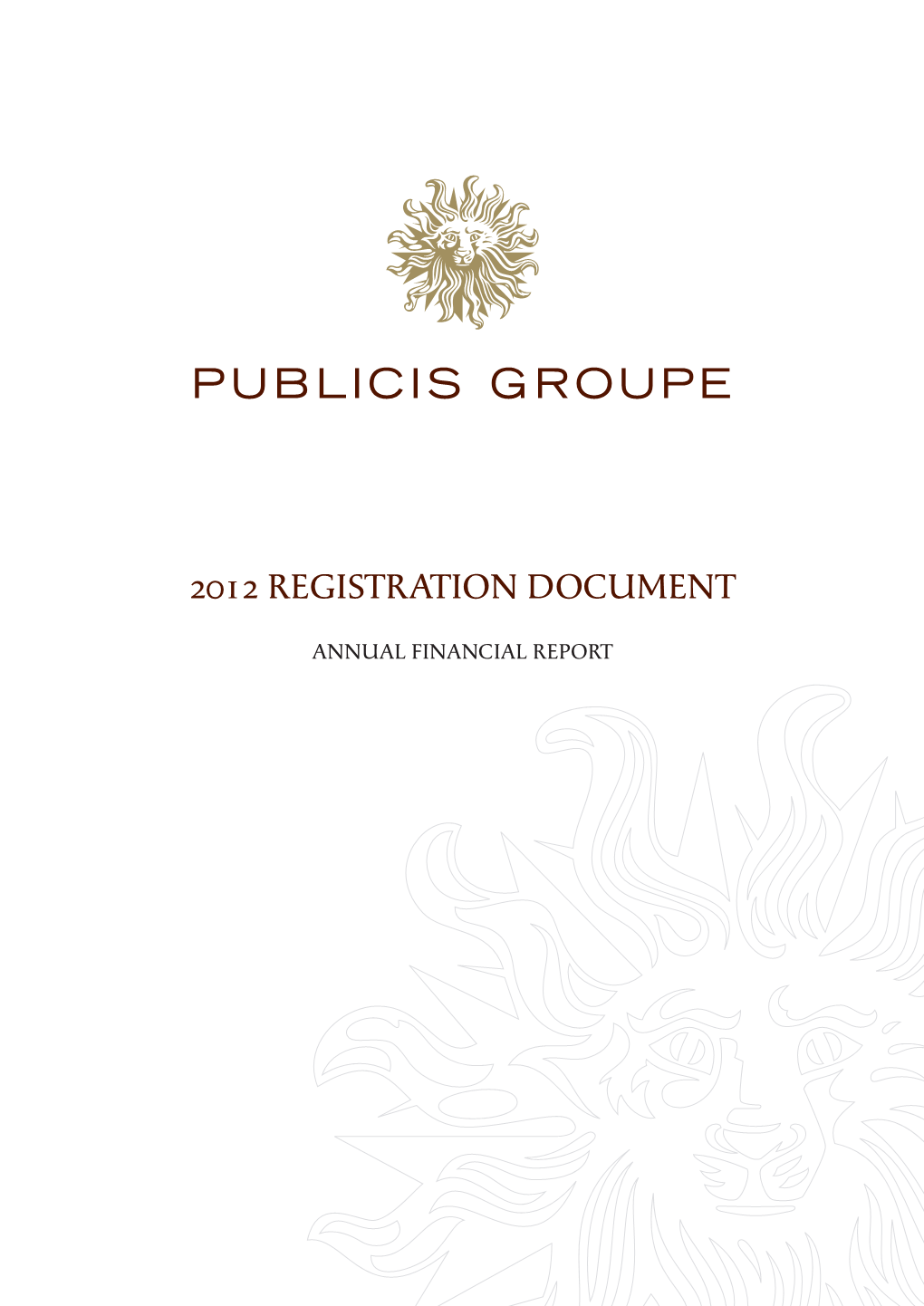 2012 Registration Document