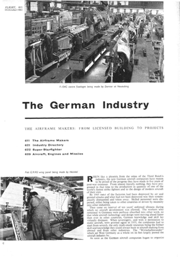F-104 German Industry