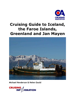 Cruising Guide to Iceland, the Faroe Islands, Greenland and Jan Mayen