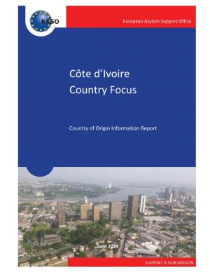 Côte D'ivoire Country Focus