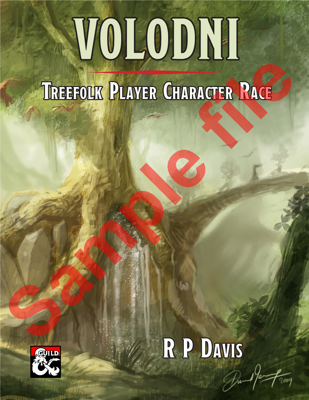 VOLODNI Treefolk Player Character Race Option