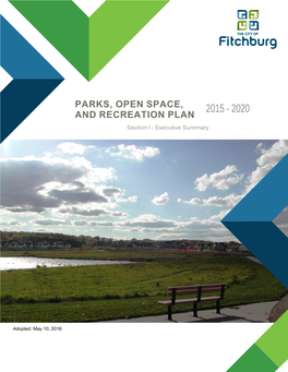 Parks, Open Space, and Recreation Plan 2015 - 2020