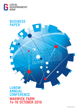 Business Paper Lgnsw Annual Conference