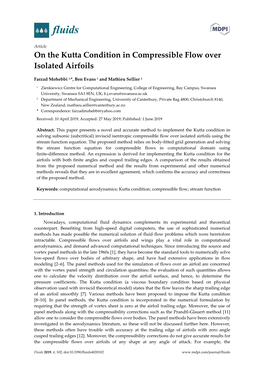 On the Kutta Condition in Compressible Flow Over Isolated Airfoils