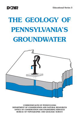 The Geology of Pennsylvania's Groundwater