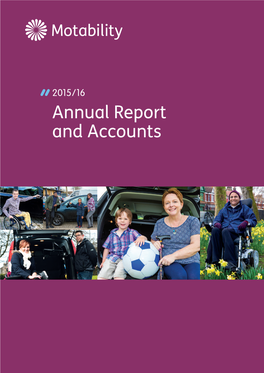 Annual Report and Accounts