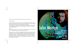 John Martyn Tape > 1St Generation Maxell XLII-90 Cassette, Dolby B On