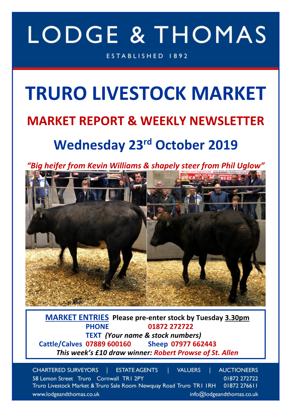 Truro Livestock Market